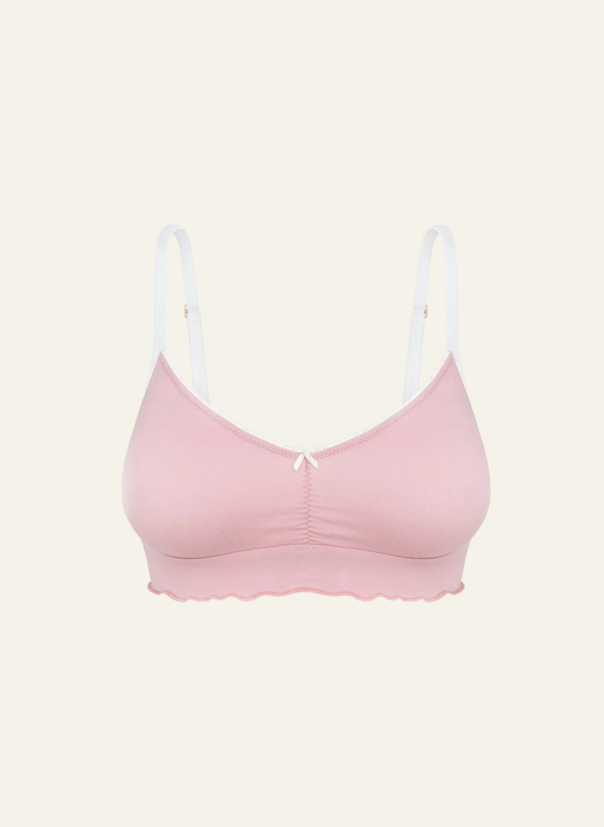 bralette Elba różowa TENCEL Lyocell