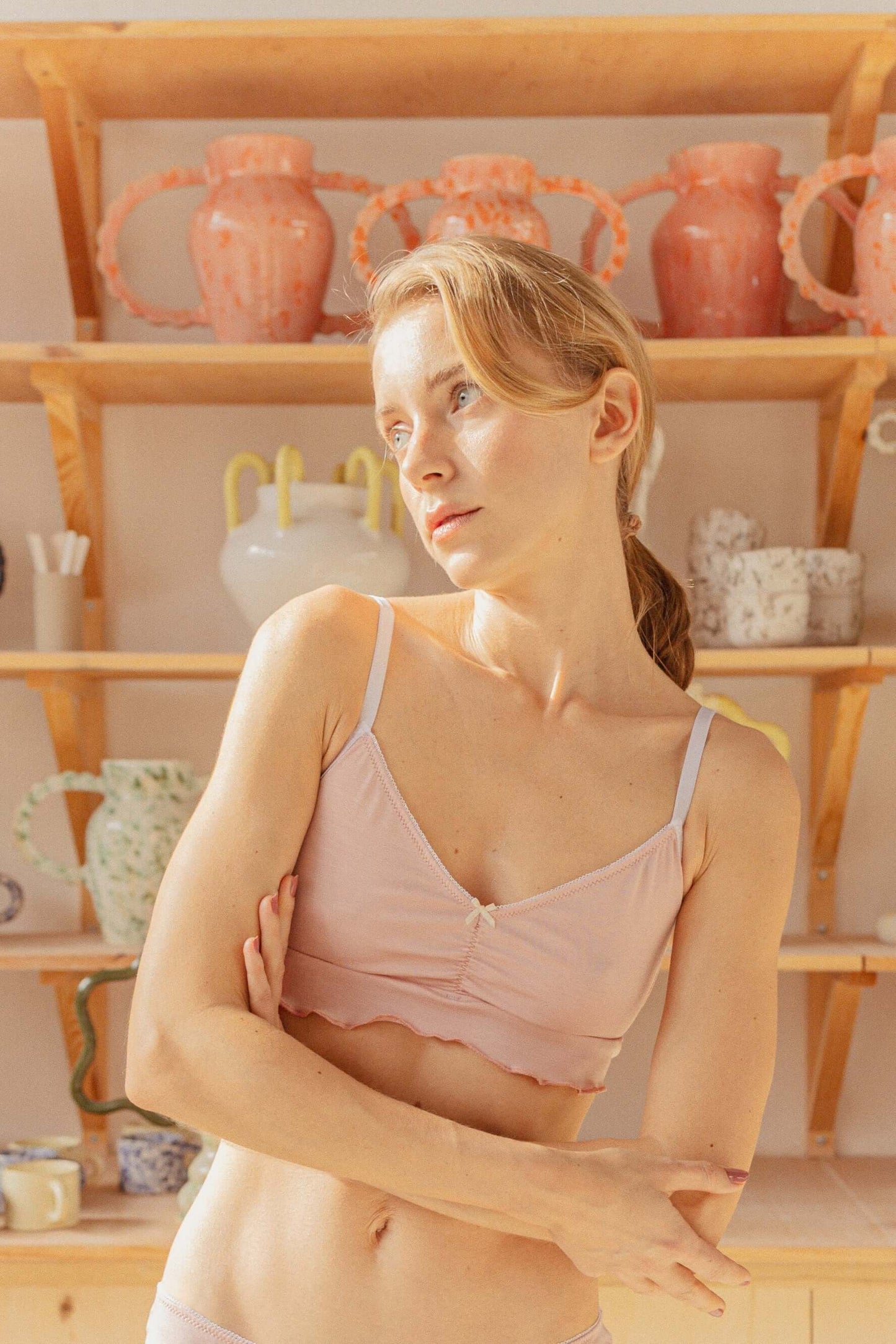 Elba pink bralette