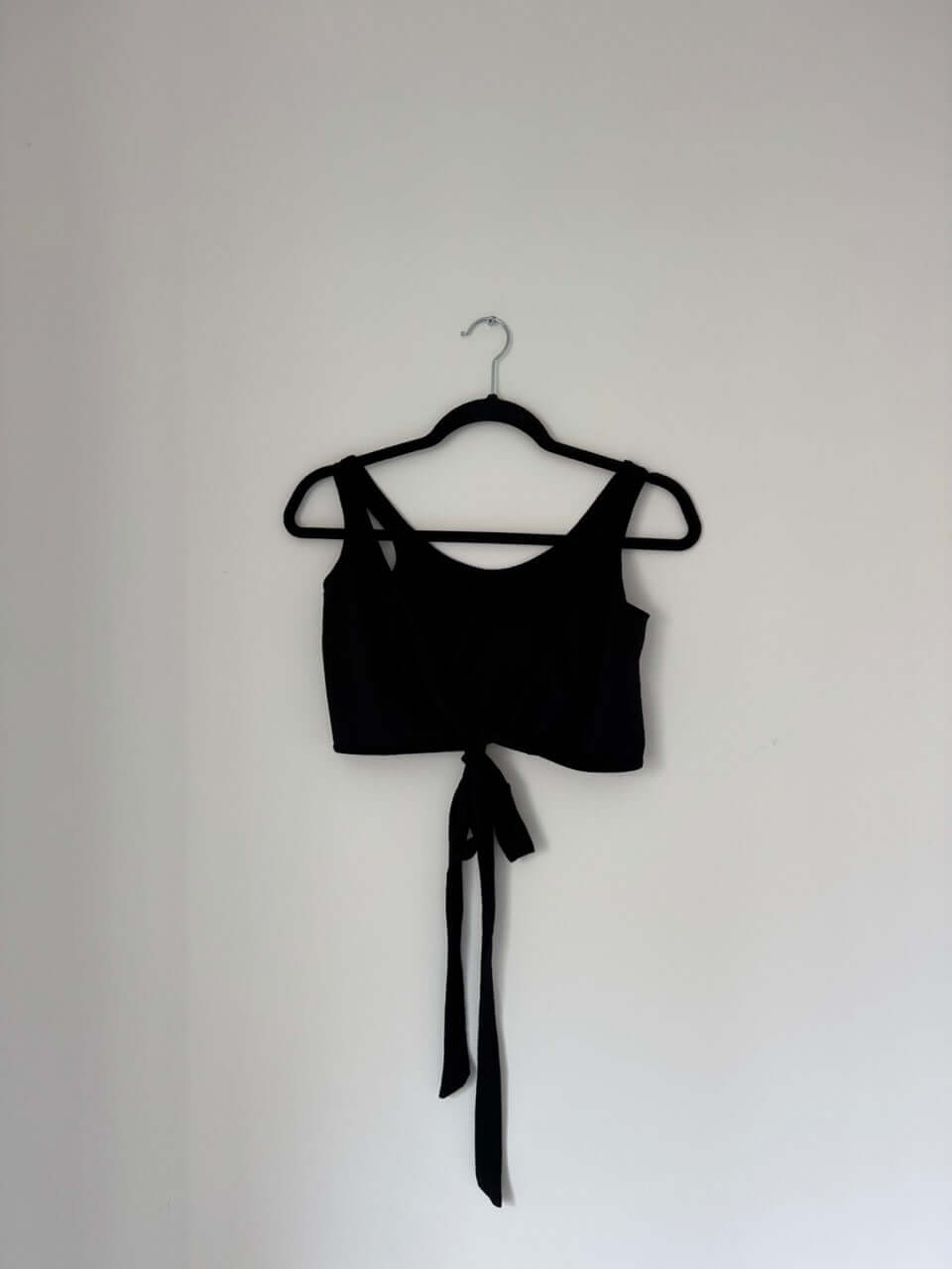 Sødalen merino wool wrap top black