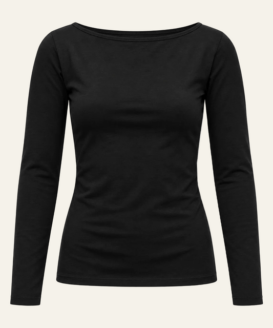 Wełniany longsleeve Sødalen czarny AW 2026