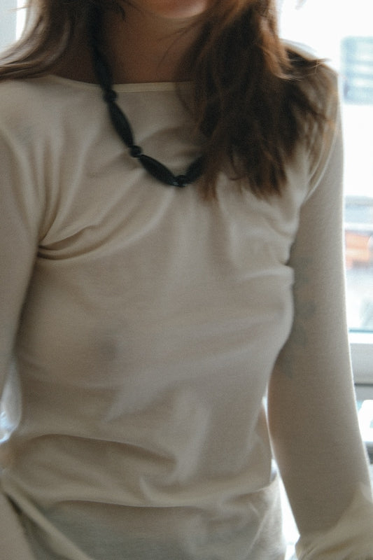 Wełniany longsleeve Sødalen masełkowy