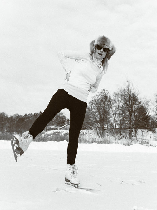 Golf z prążkowanej wełny merino Oslo kremowy