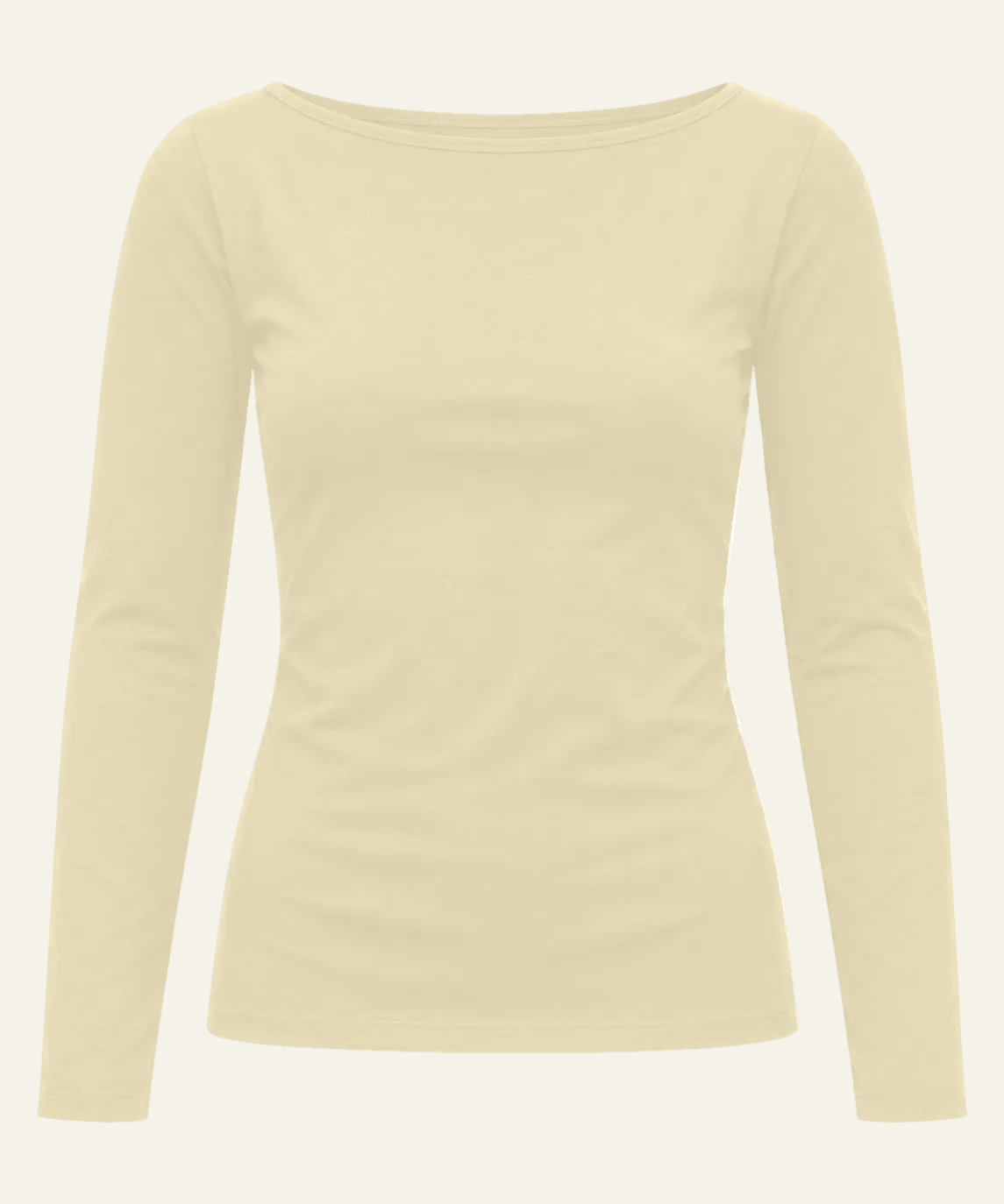 Wełniany longsleeve Sødalen masełkowy
