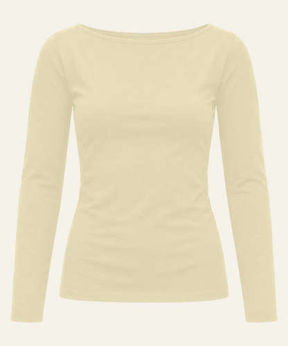 Wełniany longsleeve Sødalen masełkowy