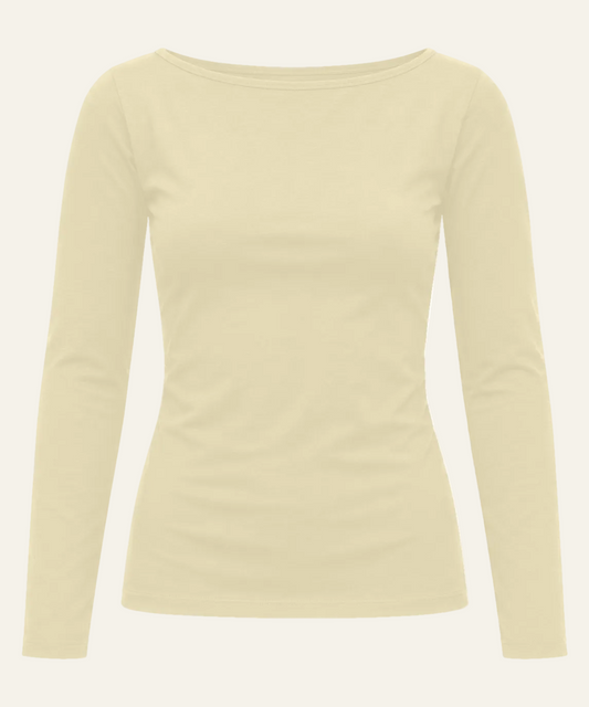 Wełniany longsleeve Sødalen masełkowy